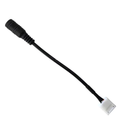 Toiteühenduse pesa 2.1/5.5 - 10mm 2-pin LED riba