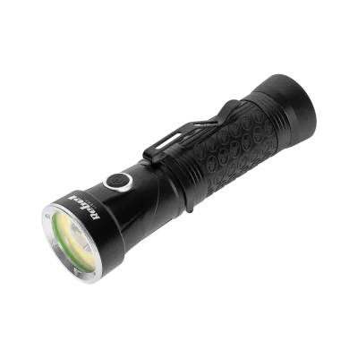 Flashlight with battery 6.5W+3.5W 600lm 300lm IPX5 1200mAh