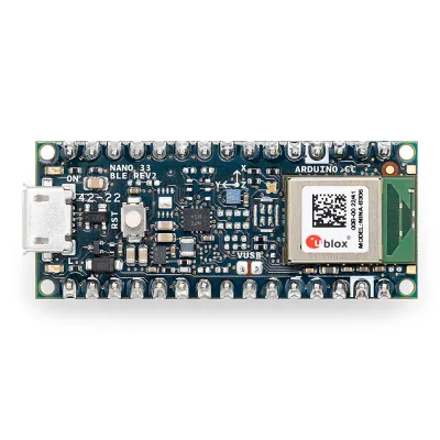 Arduino Nano 33 BLE Rev2 with headers