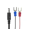 Battery power cable for hunting cameras, length 1.5m, U-type connectors