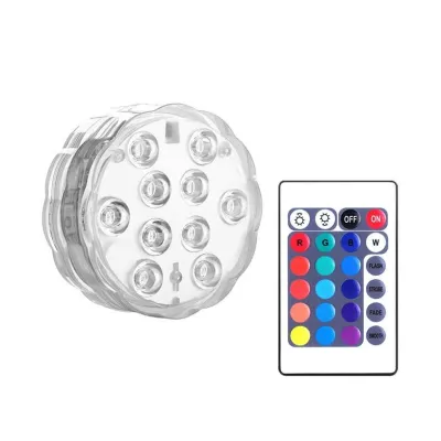 LED vanni basseini valgusti RGB IP68 puldiga