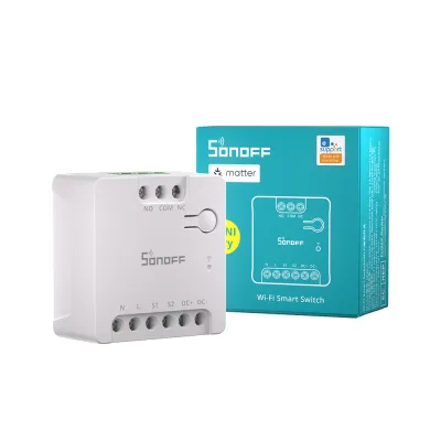 Sonoff Mini-D Wifi/Matter Nutilüliti, AC/DC, Kuiv kontakt