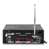 Audio Amplifier AV360BT 2*40W USB/SD/BT MP3 Black