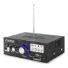 Audio Amplifier AV360BT 2*40W USB/SD/BT MP3 Black