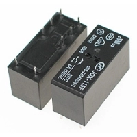 Relee 12VDC 34mA 2*NC-NO 8A/250V HF115F/012-2ZS4A