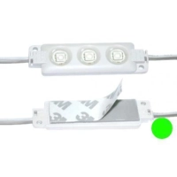 3xLED модуль Зеленый 12V 120lm IP65