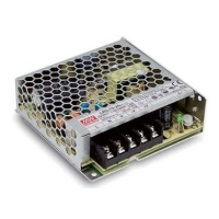 Toiteplokk 12VDC 6A 75W IP20 Mean Well