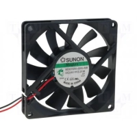 Ventilaator 80x80x15mm 24VDC vapo 2.21W 35dBA 62m3/h