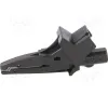 Alligator terminal/clamp isolated 5004 Black