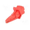 Alligator terminal/clamp isolated 5004 Red