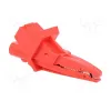 Alligator terminal/clamp isolated 5004 Red