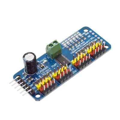 Mootorite ühendusmoodul 16-kanalit 12-bit PWM/Servo I2C