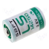 Liitium patarei 14250 3.6V 1/2AA 1200mAh SAFT