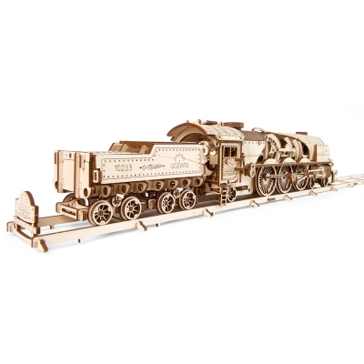 Designer moving mechanisms Locomotive with tender V-Express, vinyl 538 parts