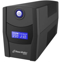 UPS 800VA 480W 12V 7.2Ah akuga 2*euro pesa LCD USB