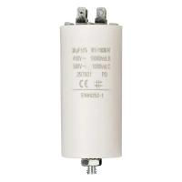 Capacitor 30.0uf / 450 v + Aarde