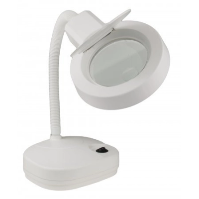 Laualamp suurendusega 10cm 32-LED 3W 3D+8D valge