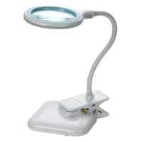 Laualamp suurendusega 10cm 18C+18W LED 3D+12D USB toide