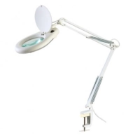 Suurenduslamp 80-led 15W 5-dioptriat, 127mm, Valge