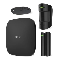 AJAX StarterKit (Hub+Motion+Door+Space) Black