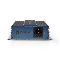 Power Inverter Pure Sine Wave | Input voltage: 12 V DC | Device power output connection(s): Type F (CEE 7/3) | 230 V AC 50 Hz | 1000 W | Peak power output: 2000 W | Screw Terminal | Pure Sine Wave | Fuse | Blue