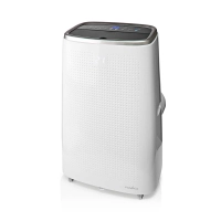 Mobile Air Conditioner | 14000 BTU | 120 m³ | 3-Speed | Remote control | Shut-off timer | White