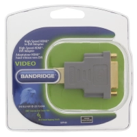 High Speed HDMI Adapter HDMI Connector - DVI-D 24+1-Pin Female Grey