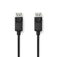 DisplayPort Cable | DisplayPort Male | DisplayPort Male | 8K@60Hz | Nickel Plated | 1.00 m | Round | PVC | Black | Box