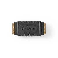 HDMI™ Adapter | HDMI™ Output | HDMI™ Output | Gold Plated | Straight | ABS | Black | 1 pcs | Box