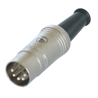 Connector DIN Male Silver