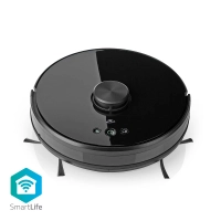 SmartLife Robot Vacuum Cleaner | Laser Navigation | Wi-Fi | Capacity collection reservoir: 0.6 l | Automatic charging | Maximum operating time: 2 hrs | Black | Android™ / IOS