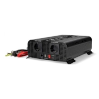 Power Inverter Pure Sine Wave | Input voltage: 24 V DC | Device power output connection(s): Type F (CEE 7/3) / USB-A / USB-C™ | 230 V AC 50 Hz | 2000 W | Peak power output: 4000 W | Screw Terminal | Pure Sine Wave | Fuse | Black