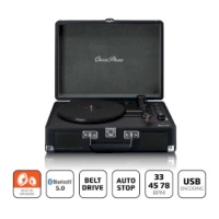 Retro Turntable BT USB play/encode Aux