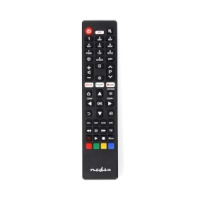 Replacement Remote Control | Suitable for: TCL/Thomson | Fixed | 1 Device | Amazon Prime / Netflix Button / Youtube Button | Infrared | Black