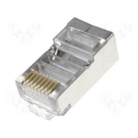 RJ45 pistik 8P8C varj-d,ümar,str TEL0005