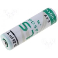 Liitium patarei 14500 3.6V AA 2600mAh SAFT