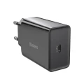 Baseus Speed Mini USB-C black wall charger