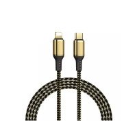 Wiwu GD-103 Type-C to lightning USB-кабель 1.2m (золотой)