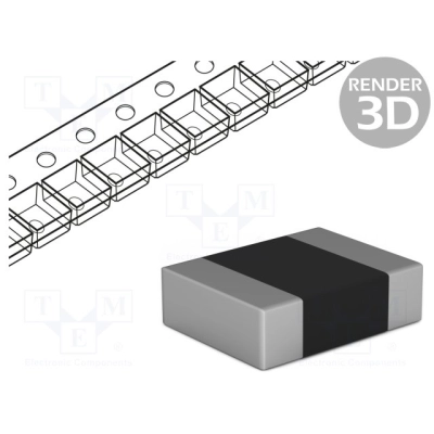 Capacitor: tantalum; low ESR; 100uF; 10VDC; Case: B; 1411; ESR: 400mΩ