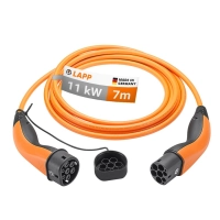 Type 2 Charging Cable, up to 11 kW, 7 m, orange