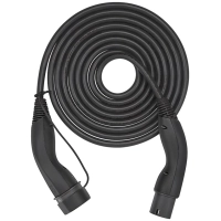 Type 2 Self-Retracting Charging Cable, up to 11 kW, 5 m, black