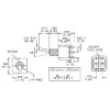 VERTICAL TOGGLE SWITCH DPDT ON-OFF-(ON) - PCB TYPE