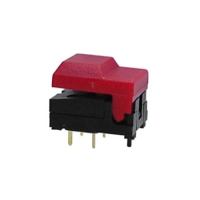 DIGITAST DIP PUSH-BUTTON SWITCH RED CAP - NO LED