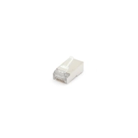 MODULAR CONNECTOR RJ45 8P8C FOR ROUND SHIELDED CABLES