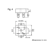 BRIDGE RECTIFIER 400V-25A (KBPC2504)