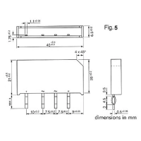 BRIDGE RECTIFIER 40-5A (B40-C5000/3300)