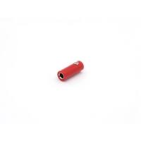 FEMALE BANANA PLUG SCREW CONNECTOR - RED