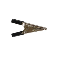 ALLIGATOR CLIP NO BOOT 50mm - BLACK