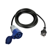 Kaabliga adapter: SCHUKO pistik -  CEE pesa - 3m