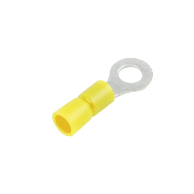 RING TERMINAL YELLOW 8.4mm